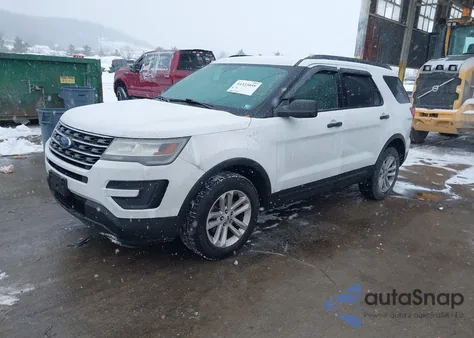 2017 Ford Explorer z USA, uszkodzony, nr VIN 1FM5K8B87HGD65422